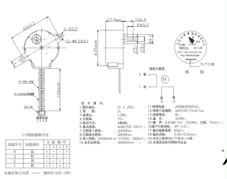 綠米家居步進電機