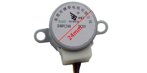 24byj48步進電機的簡單介紹