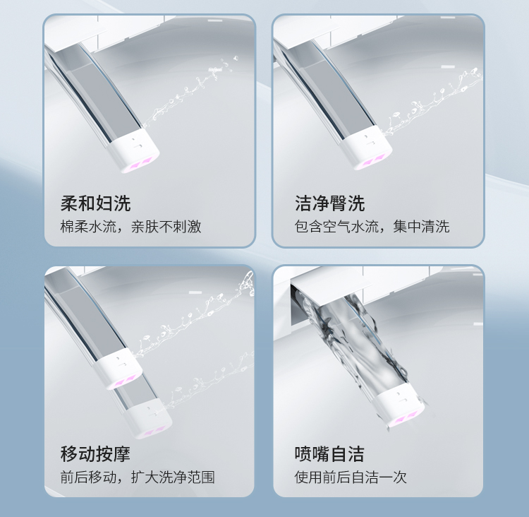 智能馬桶沖洗
